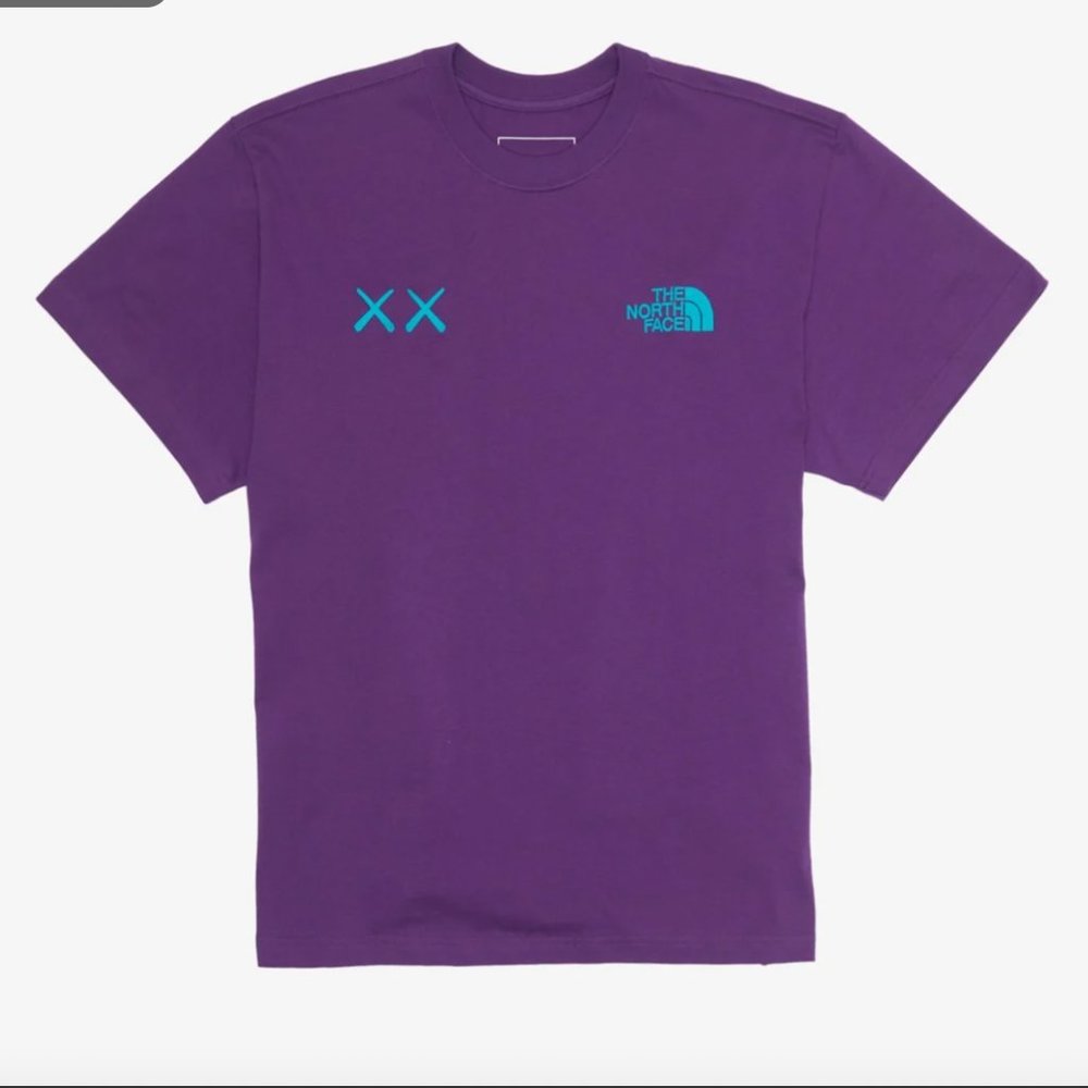 The North Face Short-Sleeve Tee XX KAWS Size M Unisex